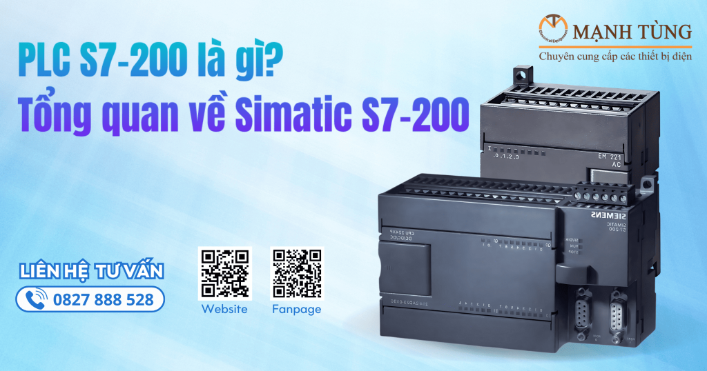 PLC S7-200 là gì? Tổng quan về Simatic S7-200 mới nhất