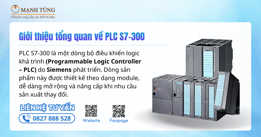 Giới thiệu tổng quan về PLC S7-300