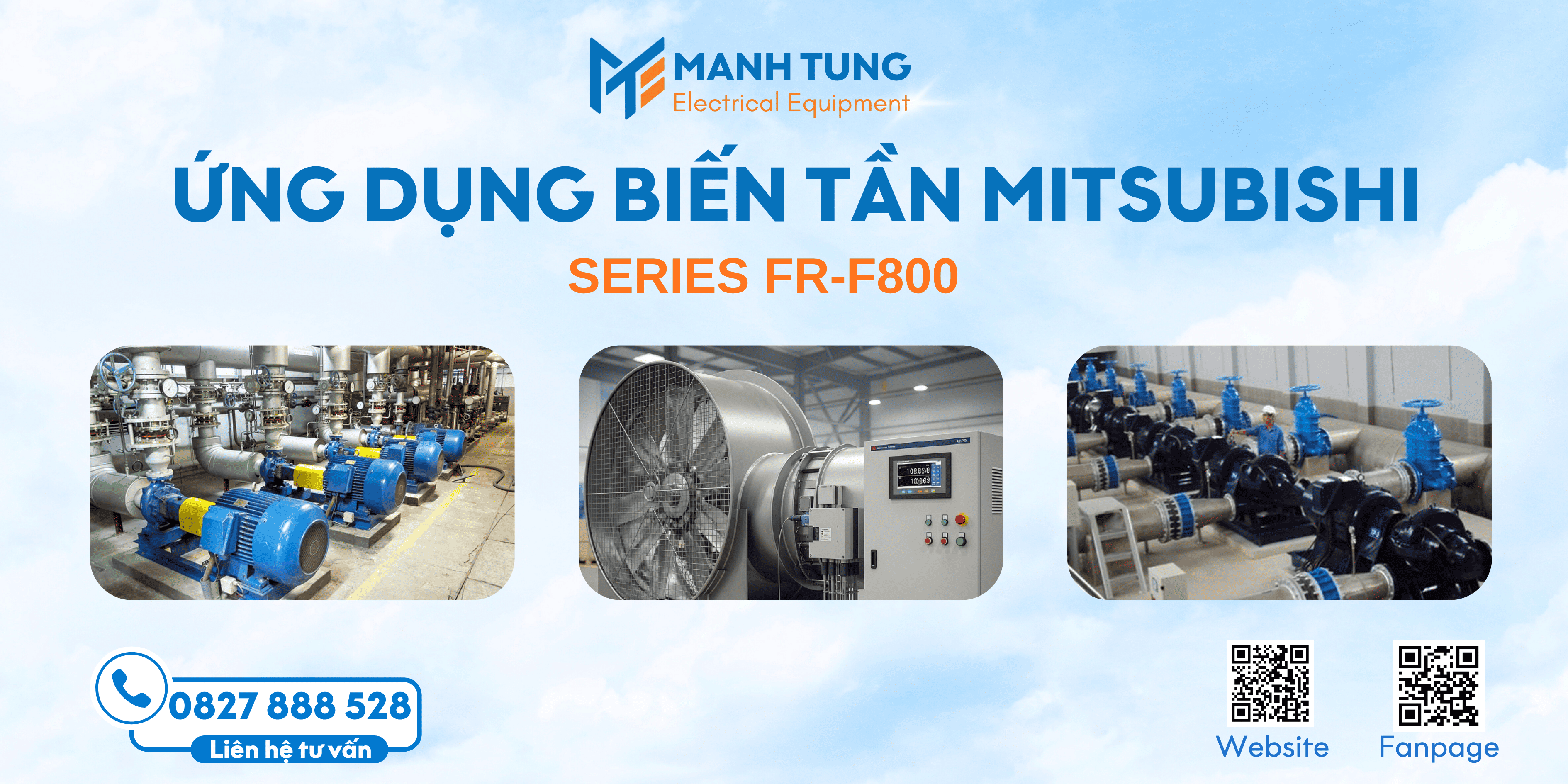 Ứng dụng của Biến tần Mitsubishi