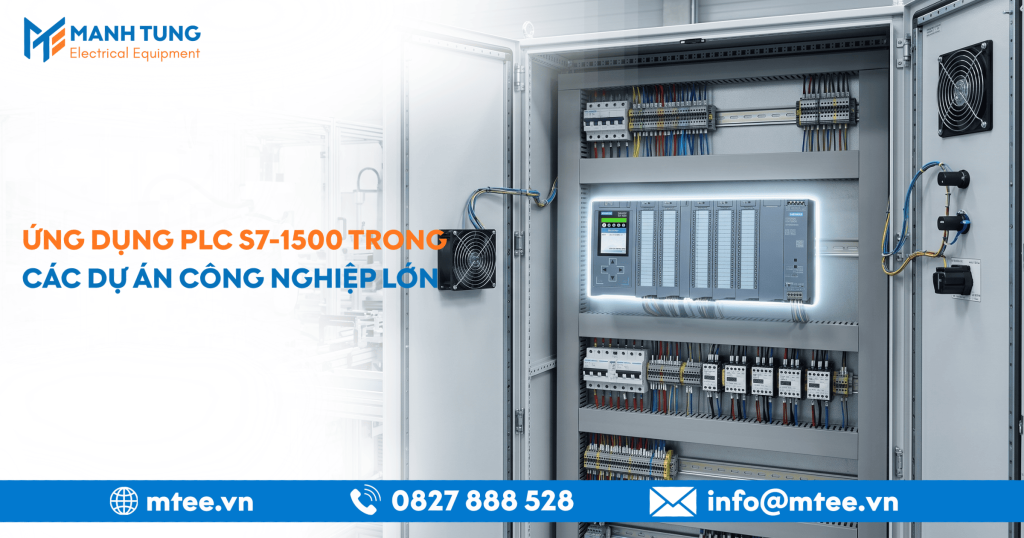 Ứng dụng PLC S7-1500 trong các dự án công nghiệp lớn