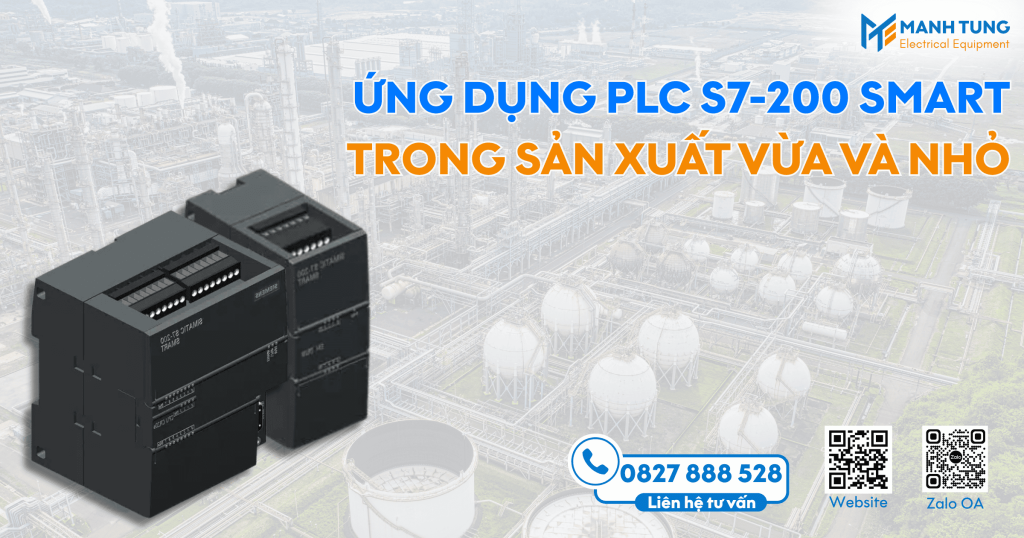 Ứng dụng PLC S7-200 SMART trong sản xuất vừa và nhỏ