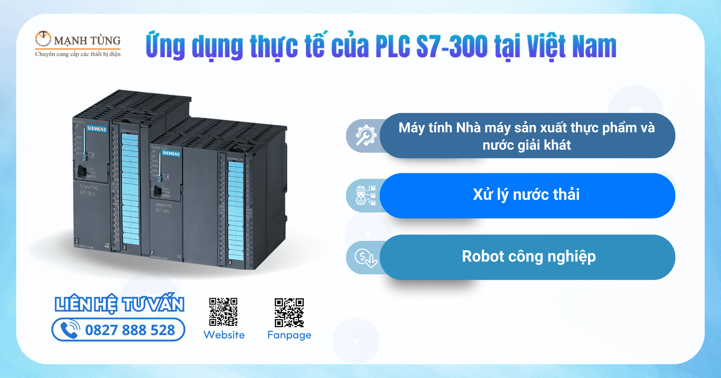 Ứng dụng thực tế của PLC S7-300 tại Việt Nam
