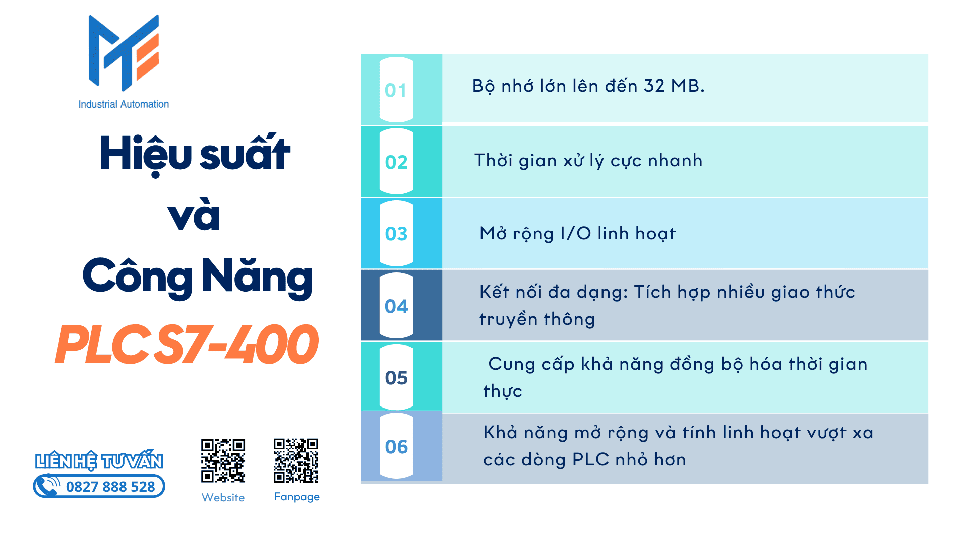 Hiệu suất và công năng của PLC S7-400