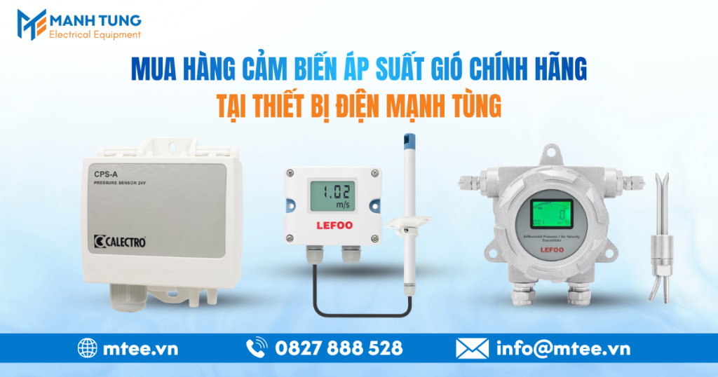 Mua hàng cảm biến áp suất gió chính hãng ở đâu