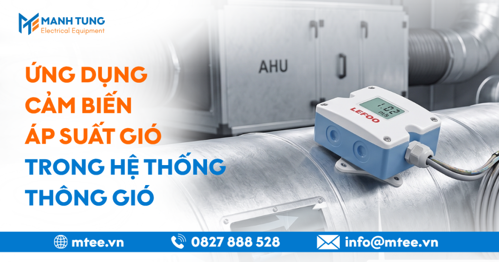 Ứng dụng của cảm biến áp suất gió trong tự động hóa