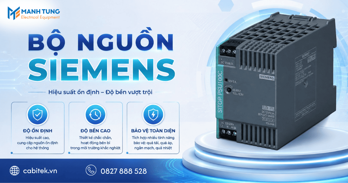 Giới thiệu tổng quan về bộ nguồn Siemens