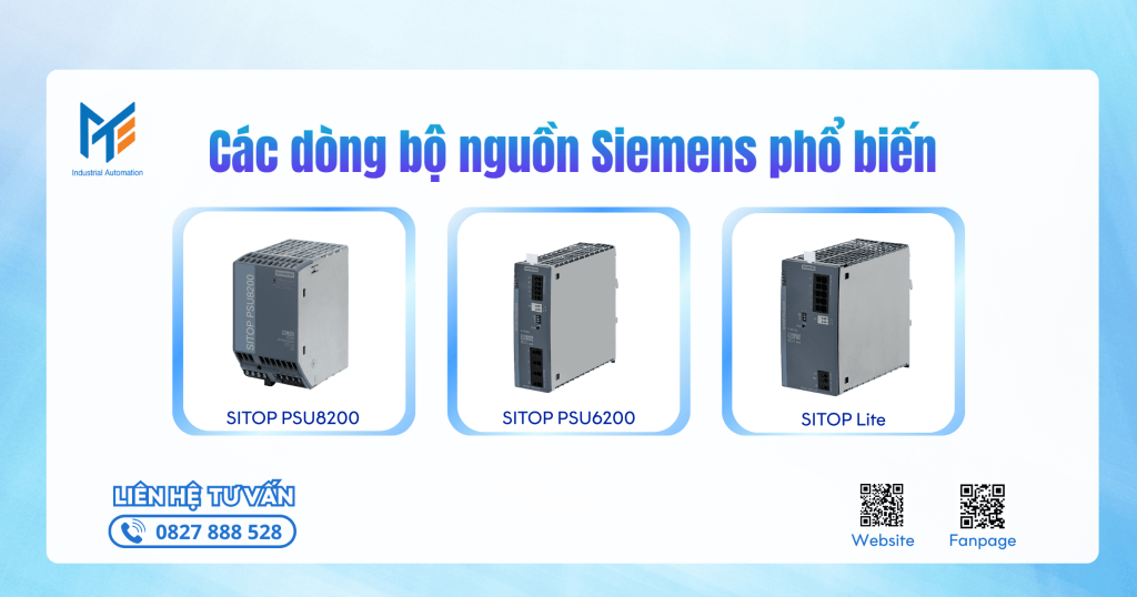 Các dòng bộ nguồn Siemens phổ biến