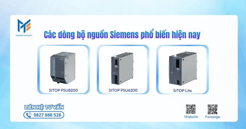Các dòng bộ nguồn phổ biến hiện nay 