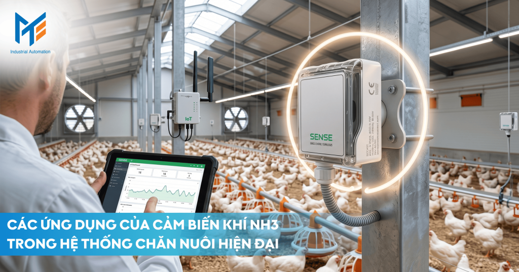 Các ứng dụng của cảm biến NH3 trong hệ thống chăn nuôi Hiện đại