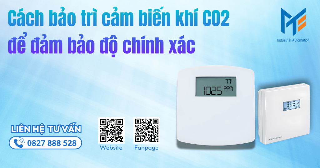 Cách bảo trì cảm biến khí CO2 để đảm bảo độ chính xác