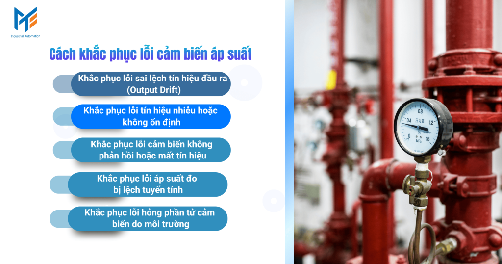Cách khắc phục lỗi cảm biến áp suất