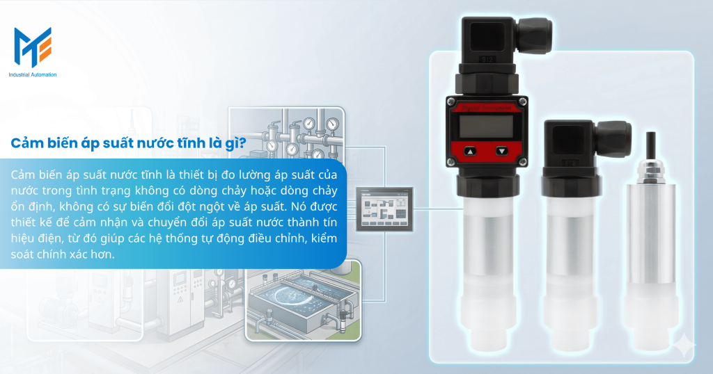 Cảm biến áp suất nước tĩnh là gì?