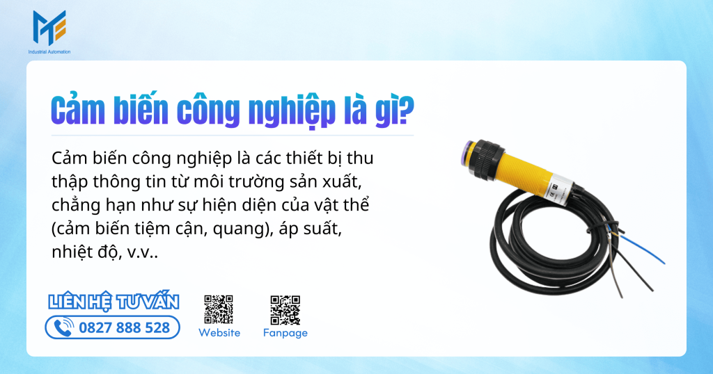 Cảm biến công nghiệp là gì?