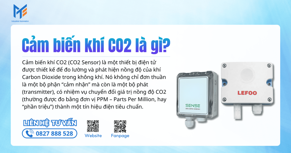Cảm biến khí CO2 là gì?