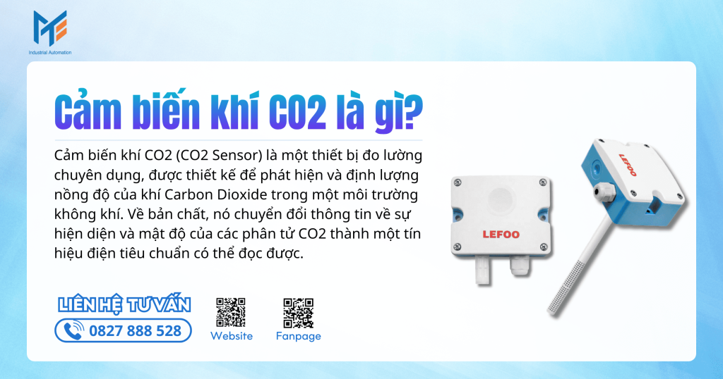 Cảm biến khí CO2 là gì?