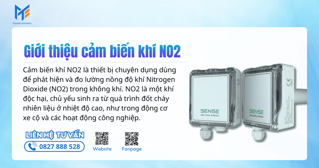 Giới thiệu cảm biến khí NO2