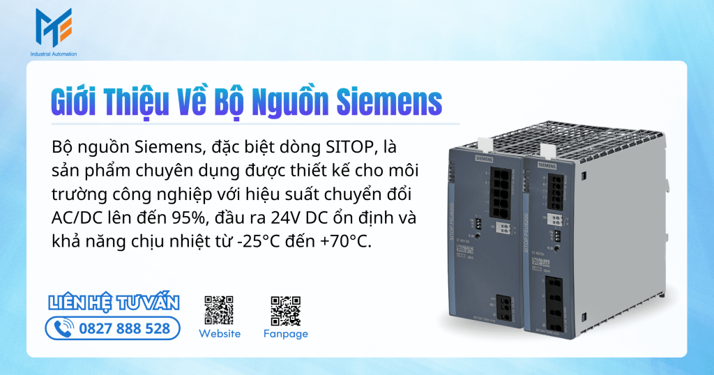Giới Thiệu Về Bộ Nguồn Siemens Và Cách Bảo Trì