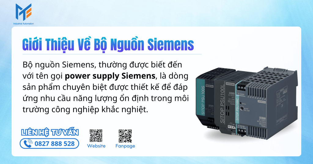 Giới Thiệu Về Bộ Nguồn Siemens