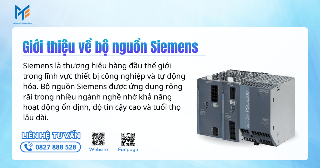 Giới thiệu về giá bộ nguồn Siemens