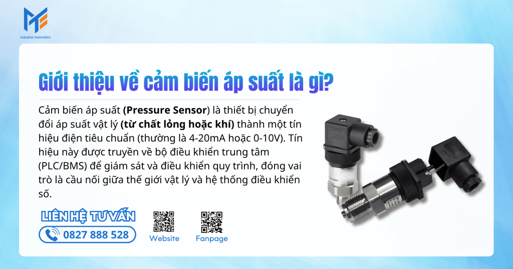 Giới thiệu về cảm biến áp suất là gì?