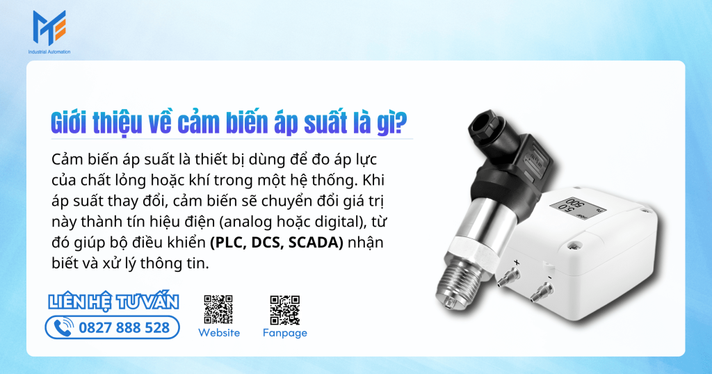Giới thiệu về cảm biến áp suất là gì?