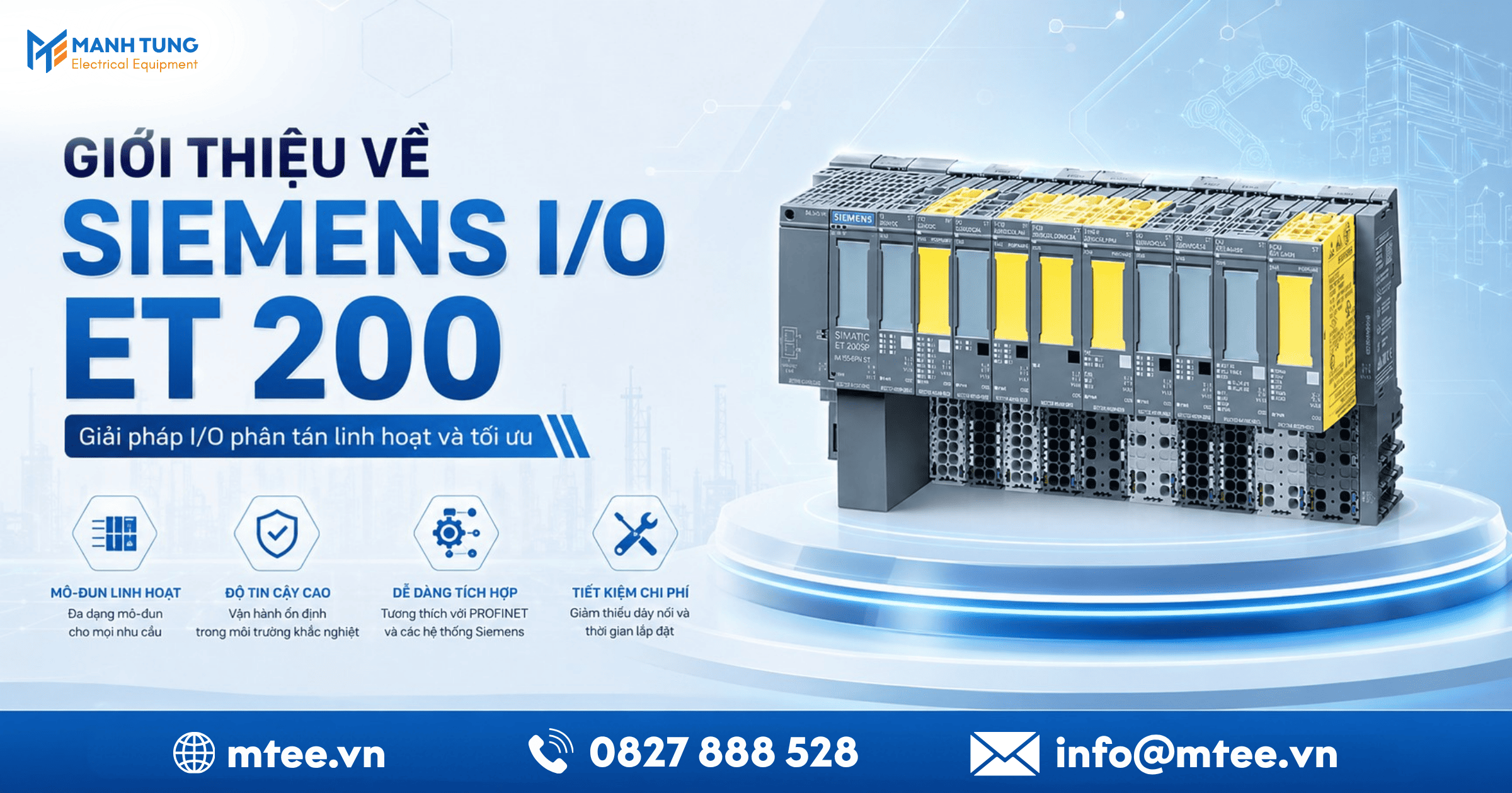 Giới thiệu về Siemens I/O ET 200