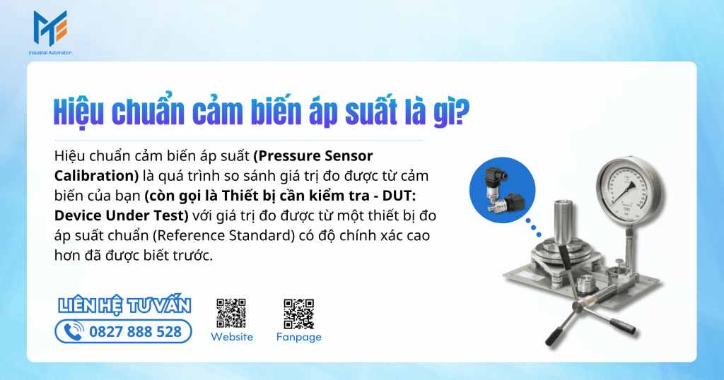 Hiệu chuẩn cảm biến áp suất là gì?