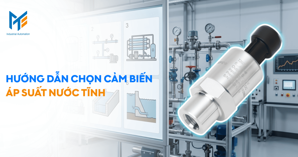 Hướng dẫn chọn cảm biến áp suất nước tĩnh