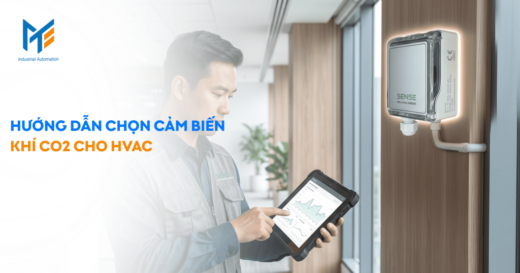 Hướng dẫn chọn cảm biến khí CO2 cho HVAC