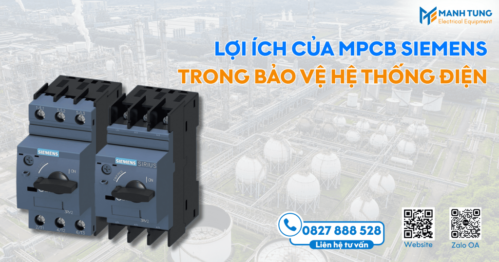 Lợi ích của MPCB Siemens trong bảo vệ hệ thống điện