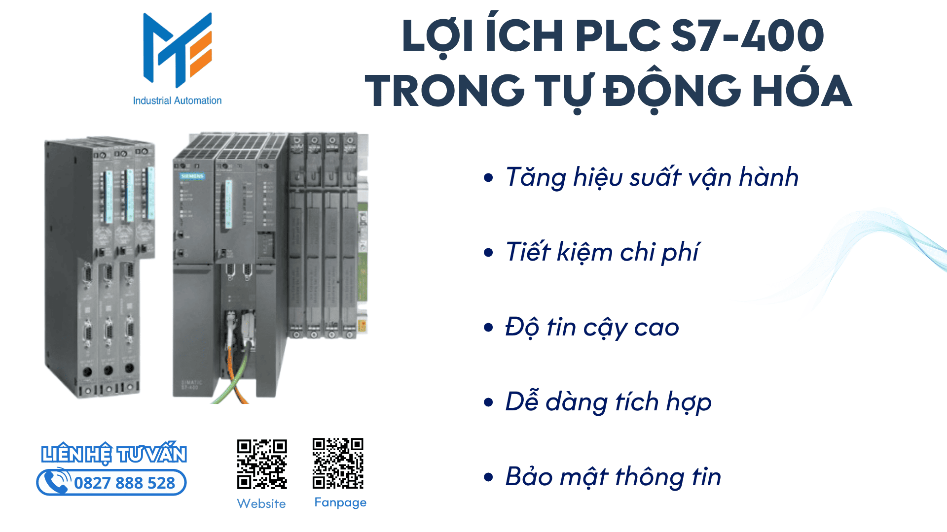 Lợi ích PLC S7-400trong tự động hóa