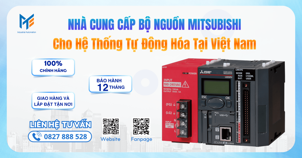 Mạnh Tùng nhà cung cấp Bộ nguồn Mitsubishi uy tín chính hãng