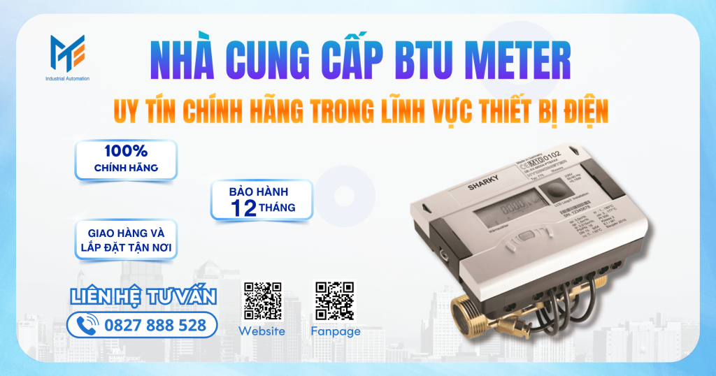 Mạnh Tùng nhà cung cấp BTU Meter uy tín, chính hãng hàng đầu Việt Nam