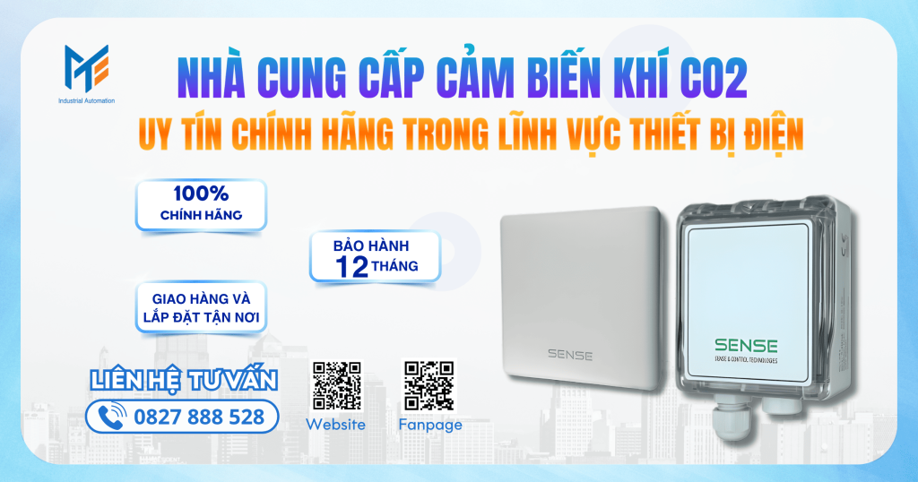 Mạnh Tùng nhà cung cấp cảm biến khí CO2 uy tín chính hãng
