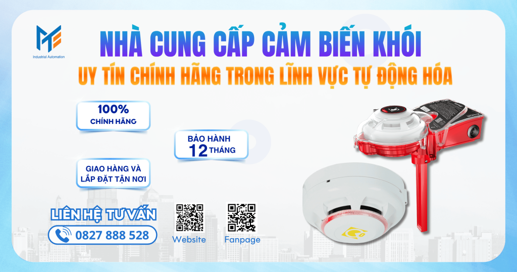 Mạnh Tùng nhà cung cấp cảm biến khói uy tín chính hãng hàng đầu Việt Nam 