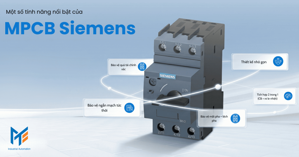 Một số tính năng nổi bật của MPCB Siemens