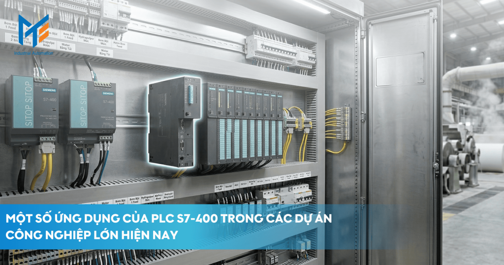 Một số ứng dụng của PLC S7-400 trong các dự án công nghiệp lớn hiện nay