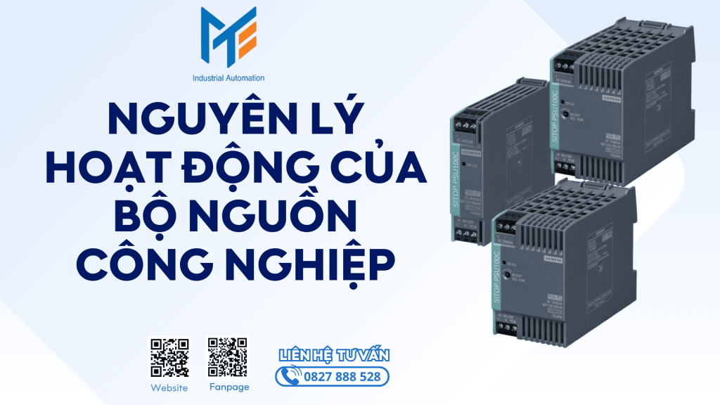 Nguyên lý hoạt động của bộ nguồn công nghiệp