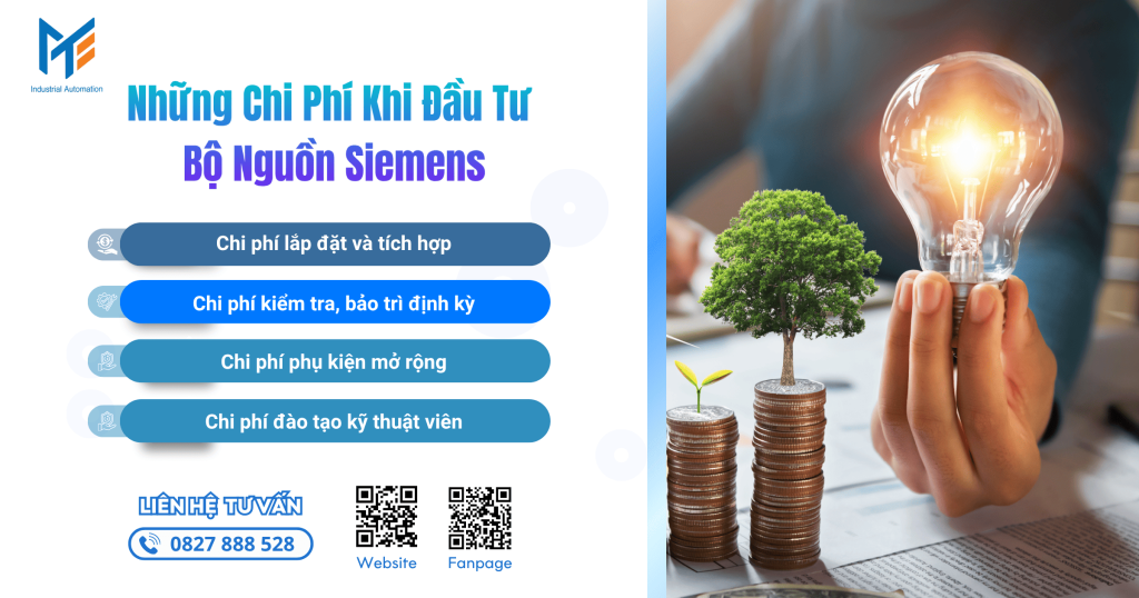 Những Chi Phí Khi Đầu Tư Bộ Nguồn Siemens