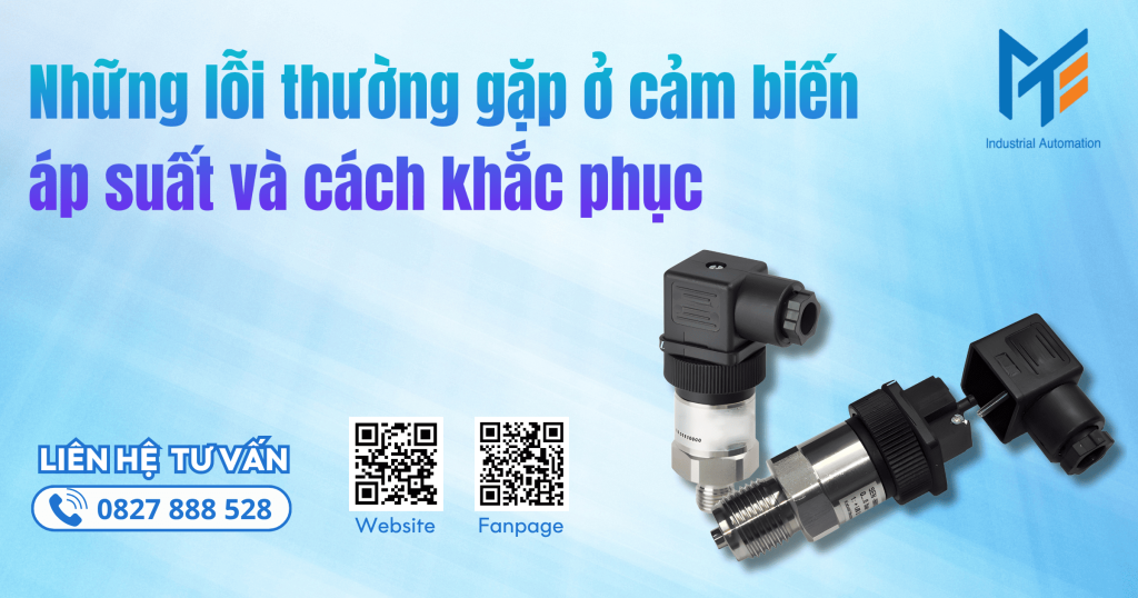 Những lỗi thường gặp ở cảm biến áp suất và cách khắc phục