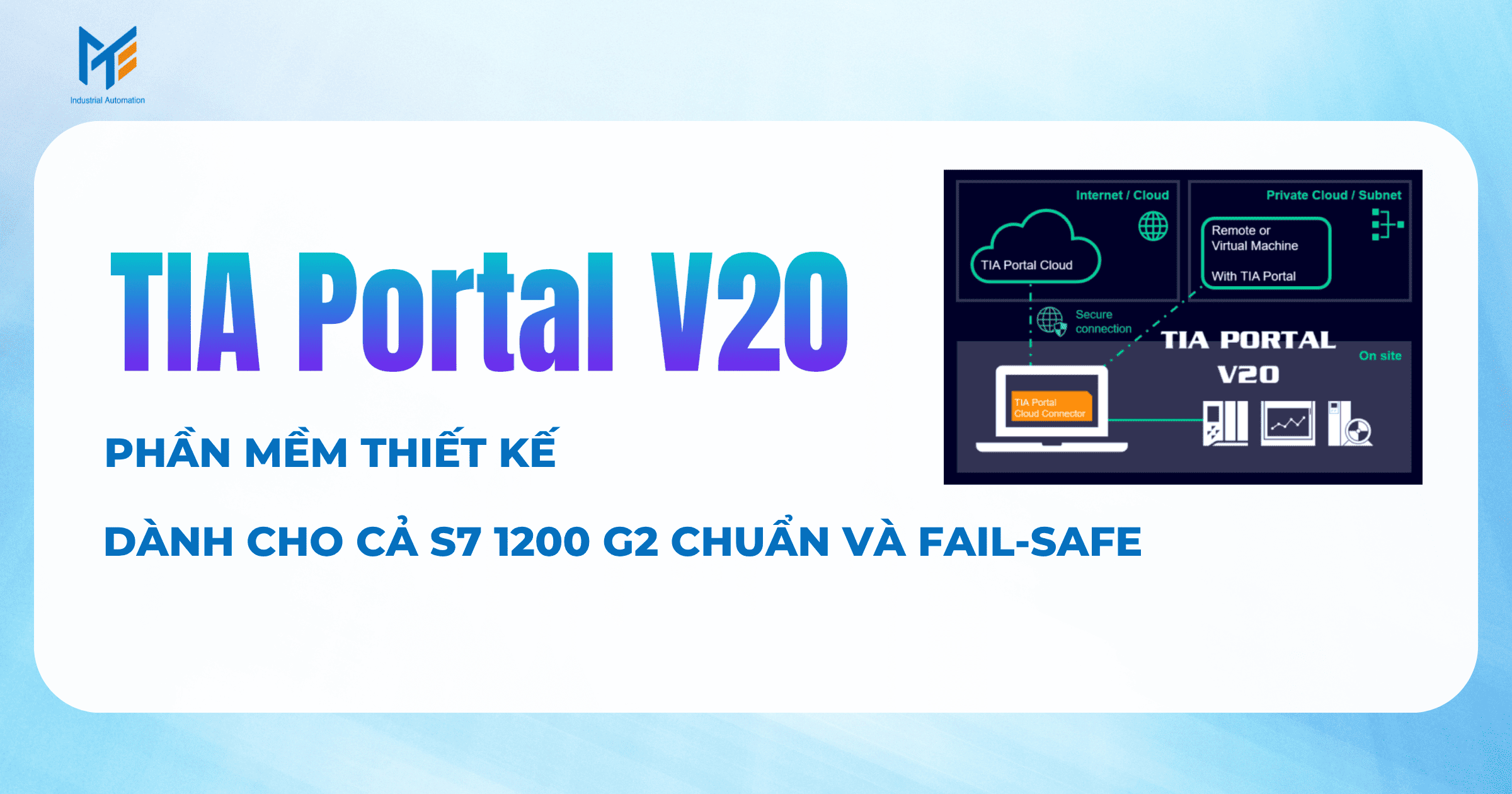 Phần mềm lập trình TIA Portal V20