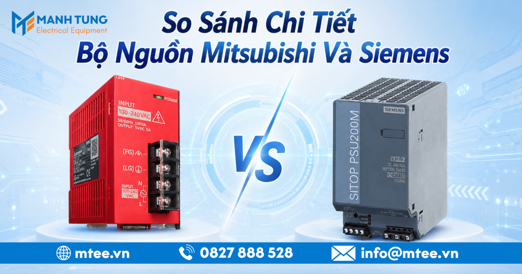 So Sánh Chi Tiết Bộ Nguồn Mitsubishi Và Siemens