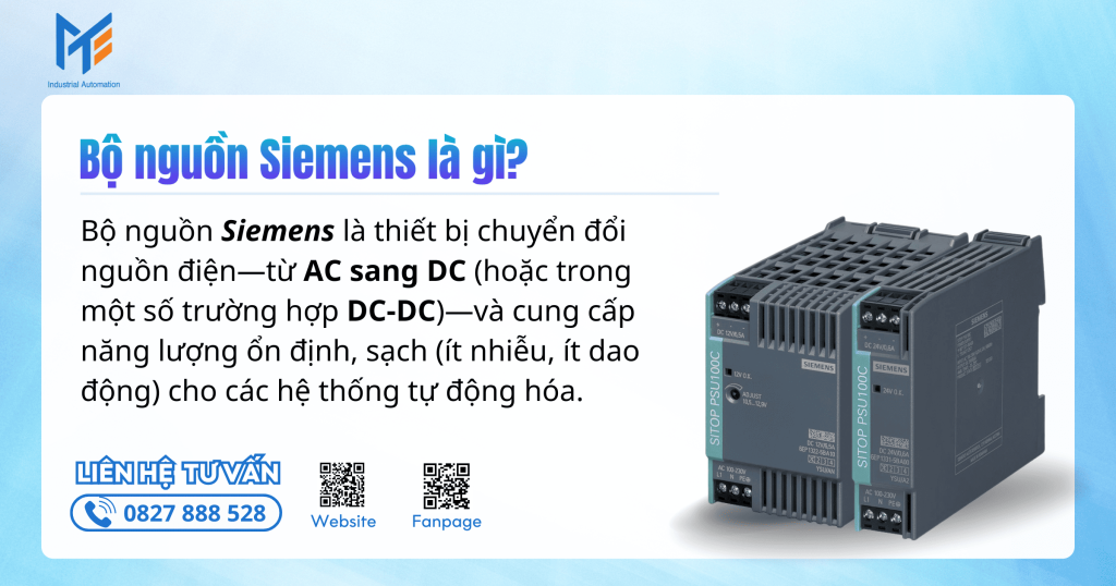 Bộ nguồn Siemens là gì?