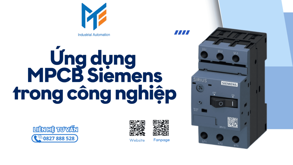 Ứng dụng MPCB Siemens trong công nghiệp