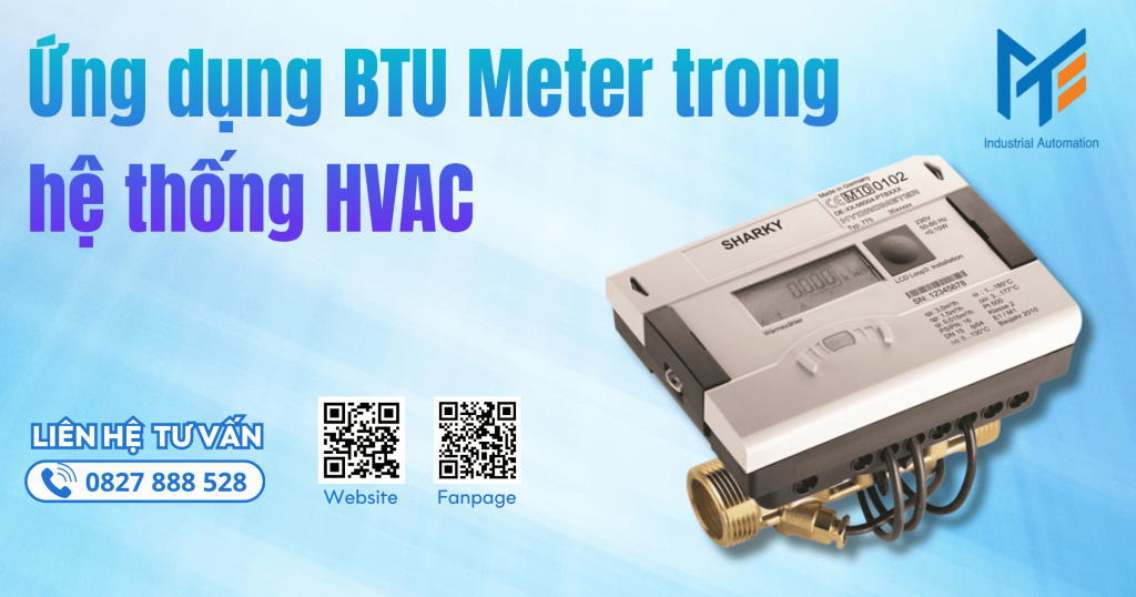 Ứng dụng BTU Meter trong hệ thống HVAC