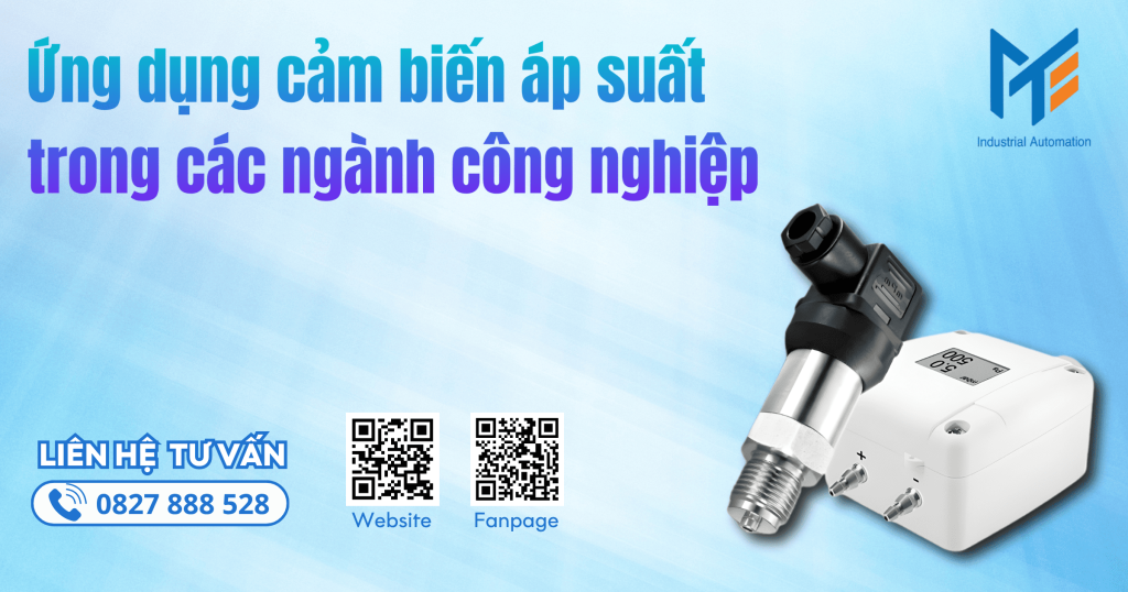 Ứng dụng cảm biến áp suất trong các ngành công nghiệp