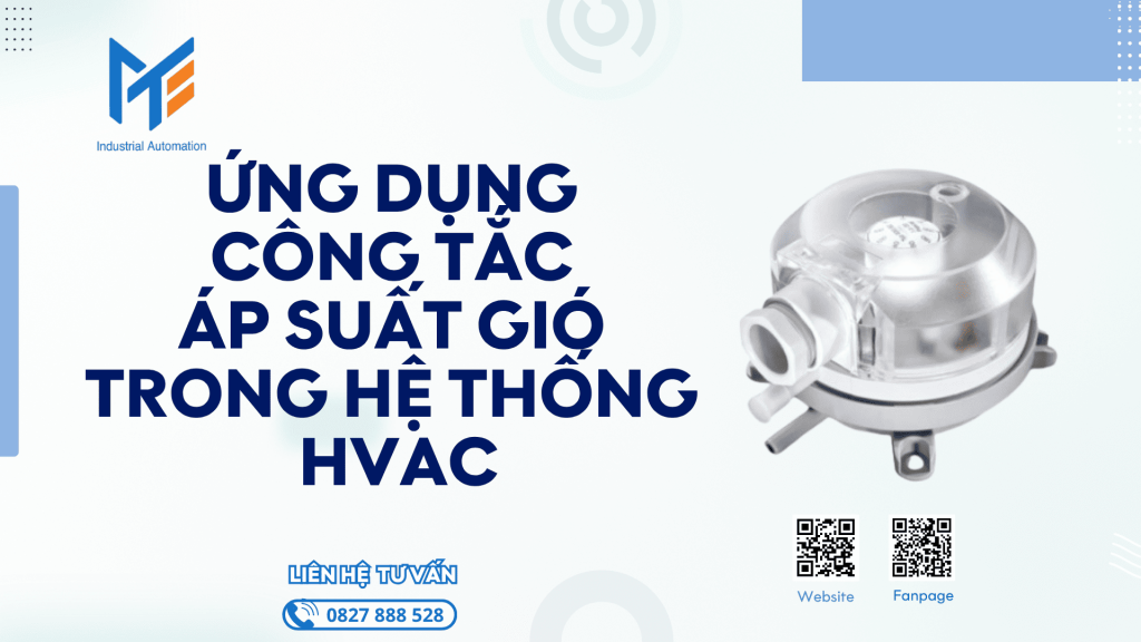 Ứng dụng của công tắc áp suất gió trong hệ thống HVAC