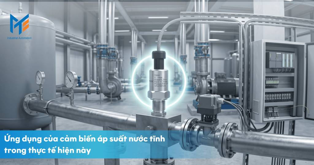 Ứng dụng của cảm biến áp suất nước tĩnh trong thực tế hiện này