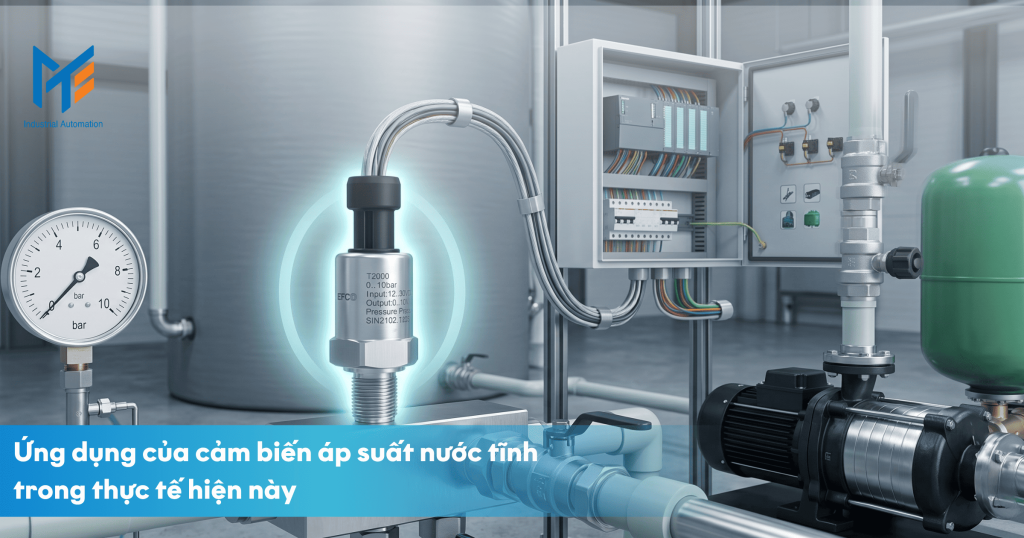 Ứng dụng của cảm biến áp suất nước tĩnh trong thực tế hiện này
