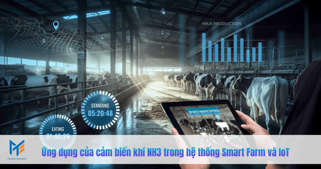 Ứng dụng của cảm biến khí NH3 trong hệ thống Smart Farm và IoT
